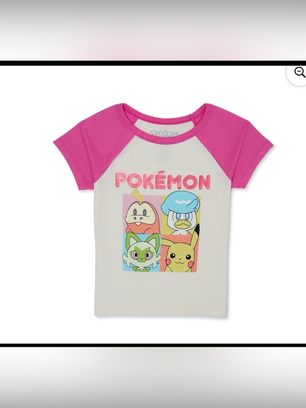 Nintendo Pokémon Girls Graphic T-shirt